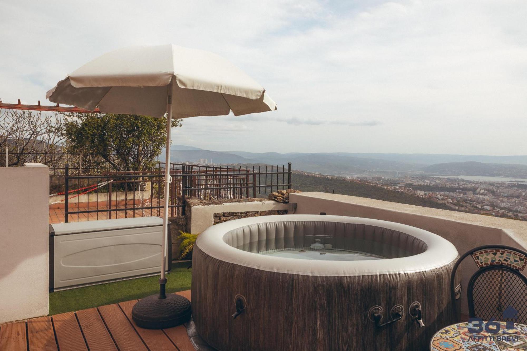Trieste 10Min Dal Centro Villa Privata Con Jacuzzi Екстер'єр фото
