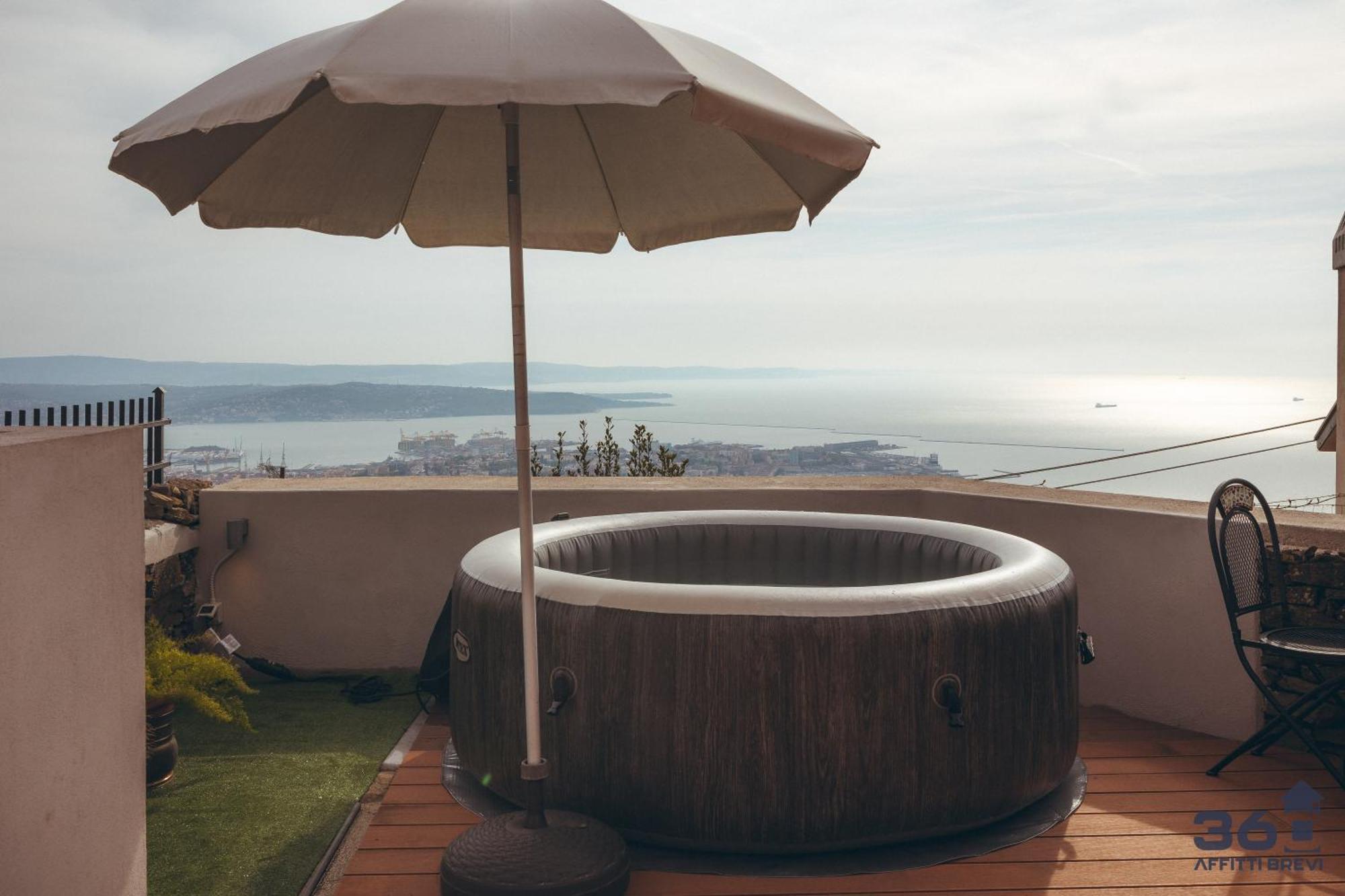 Trieste 10Min Dal Centro Villa Privata Con Jacuzzi Екстер'єр фото